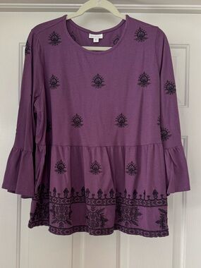 Purple J. Jill Top